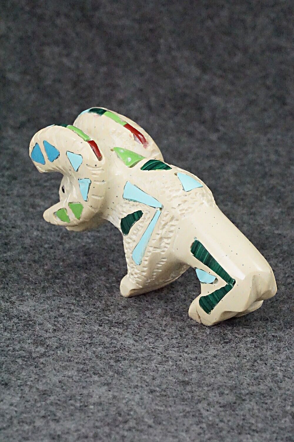 Ram Zuni Fetish Carving - Russell Shack
