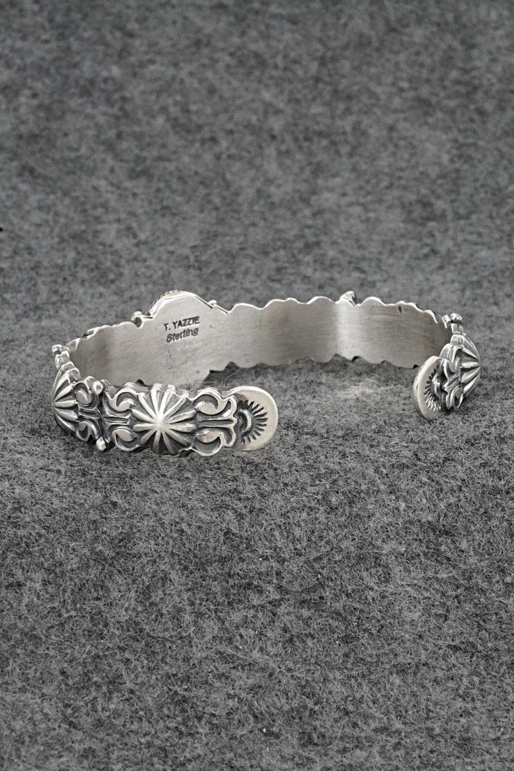 Turquoise & Sterling Silver Bracelet - Thomas Yazzie