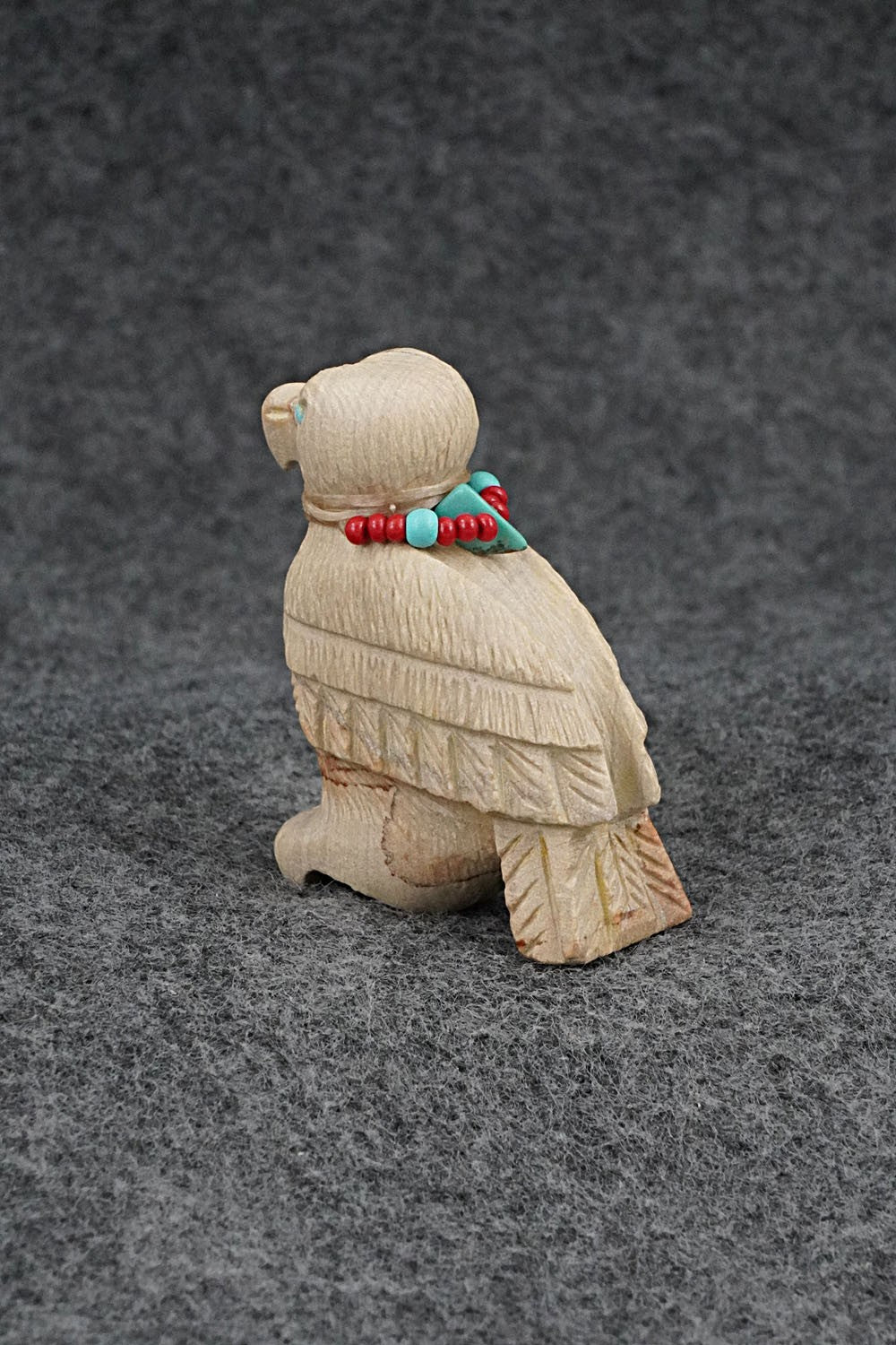 Eagle Zuni Fetish Carving - Douglas Martza