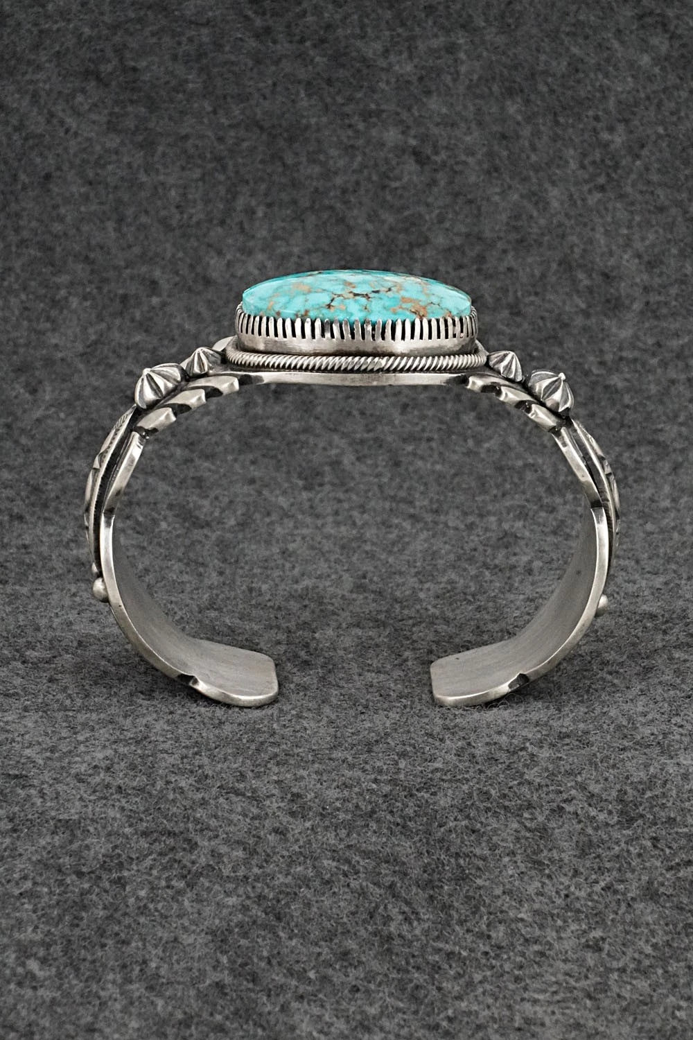 Turquoise & Sterling Silver Bracelet - Mark Yazzie
