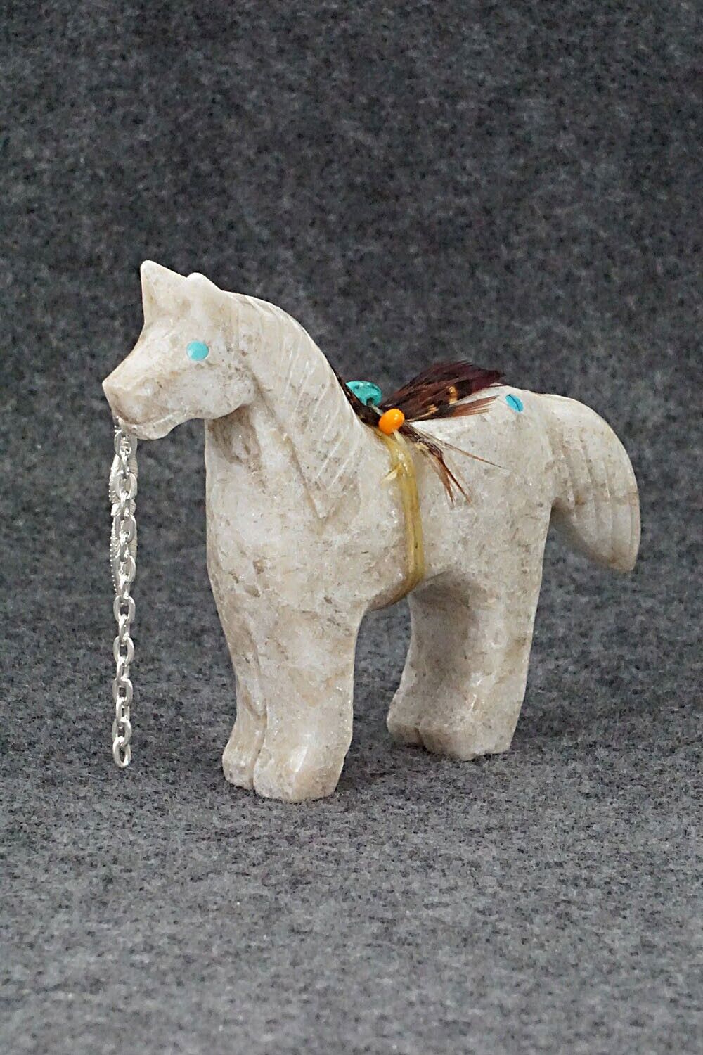 Horse Navajo Fetish Carving - Ben Livingston