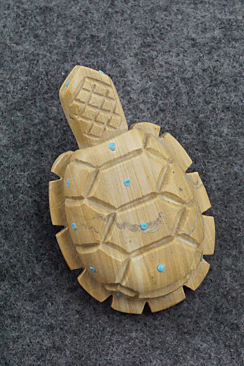 Turtle Zuni Fetish Carving - Douglas Martza