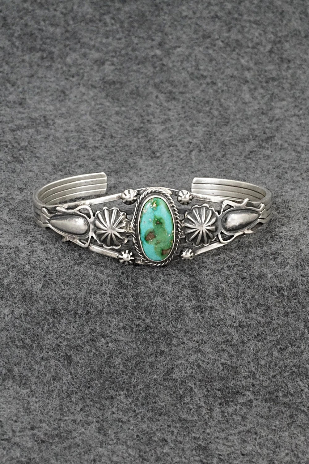 Turquoise & Sterling Silver Bracelet - Sharon McCarthy