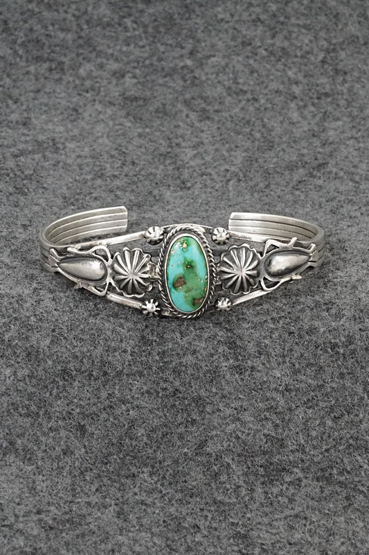 Turquoise & Sterling Silver Bracelet - Sharon McCarthy