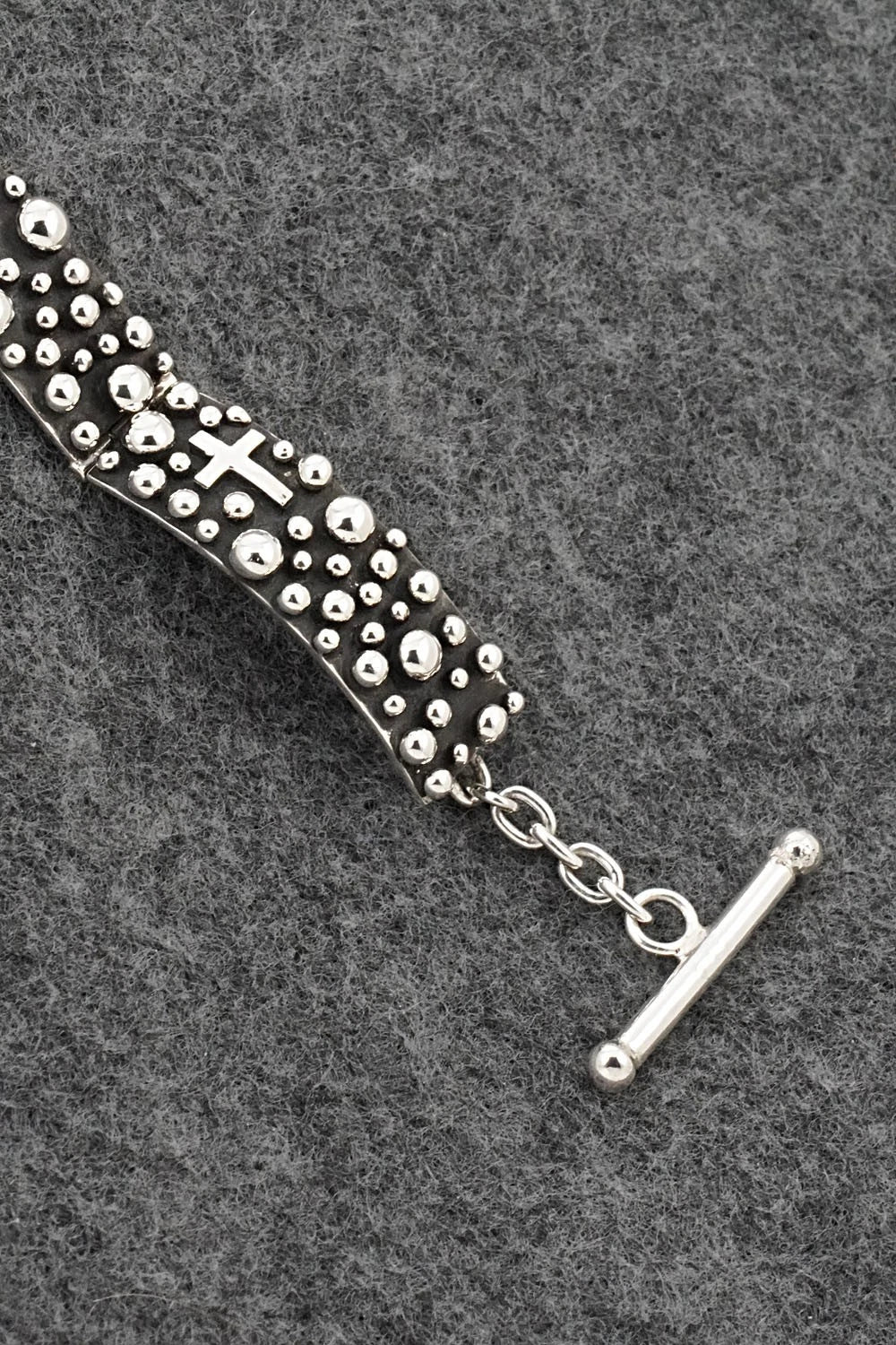 Sterling Silver Link Bracelet - Akee Douglas