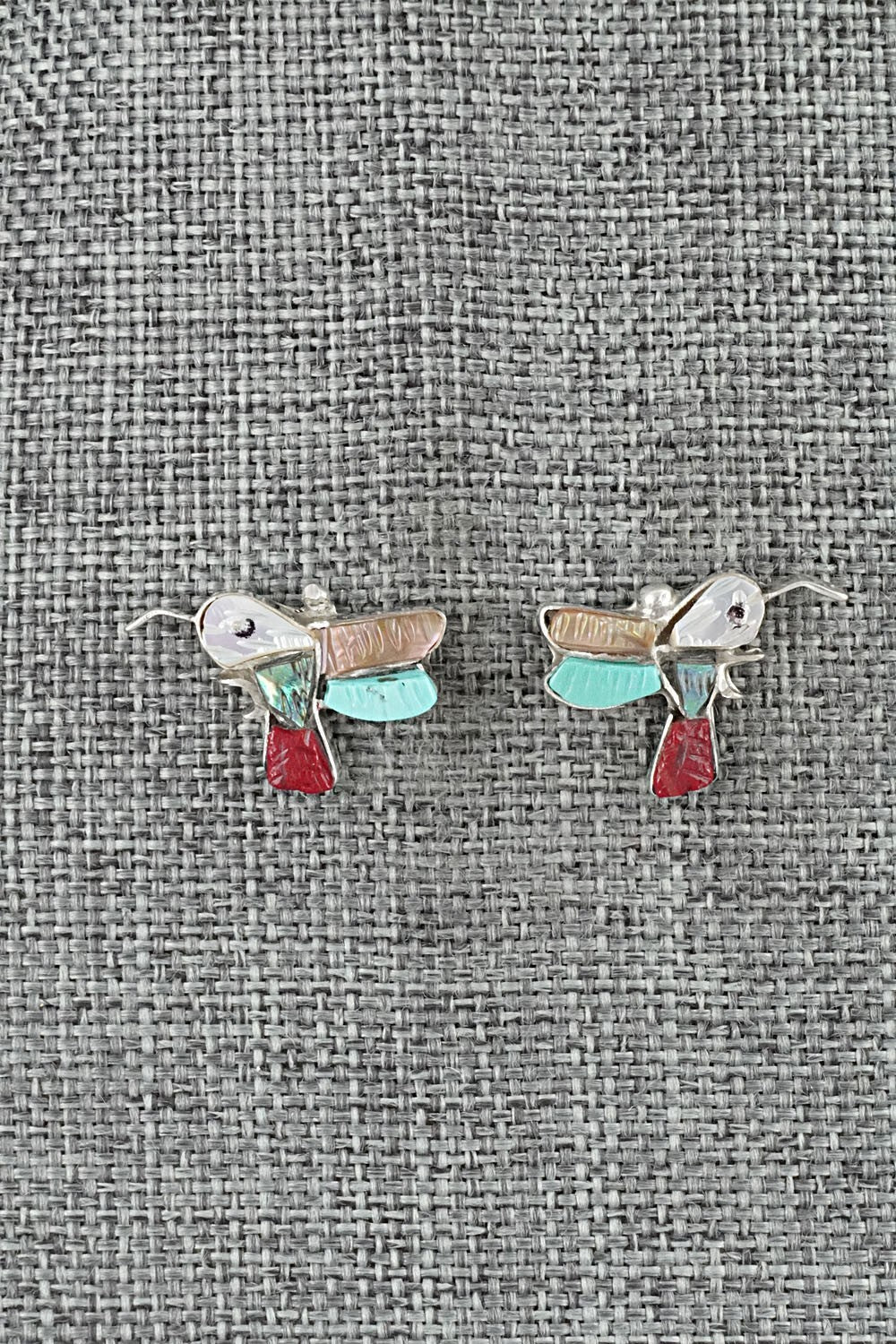 Multi-Stone & Sterling Silver Earrings - Sharon Natewa