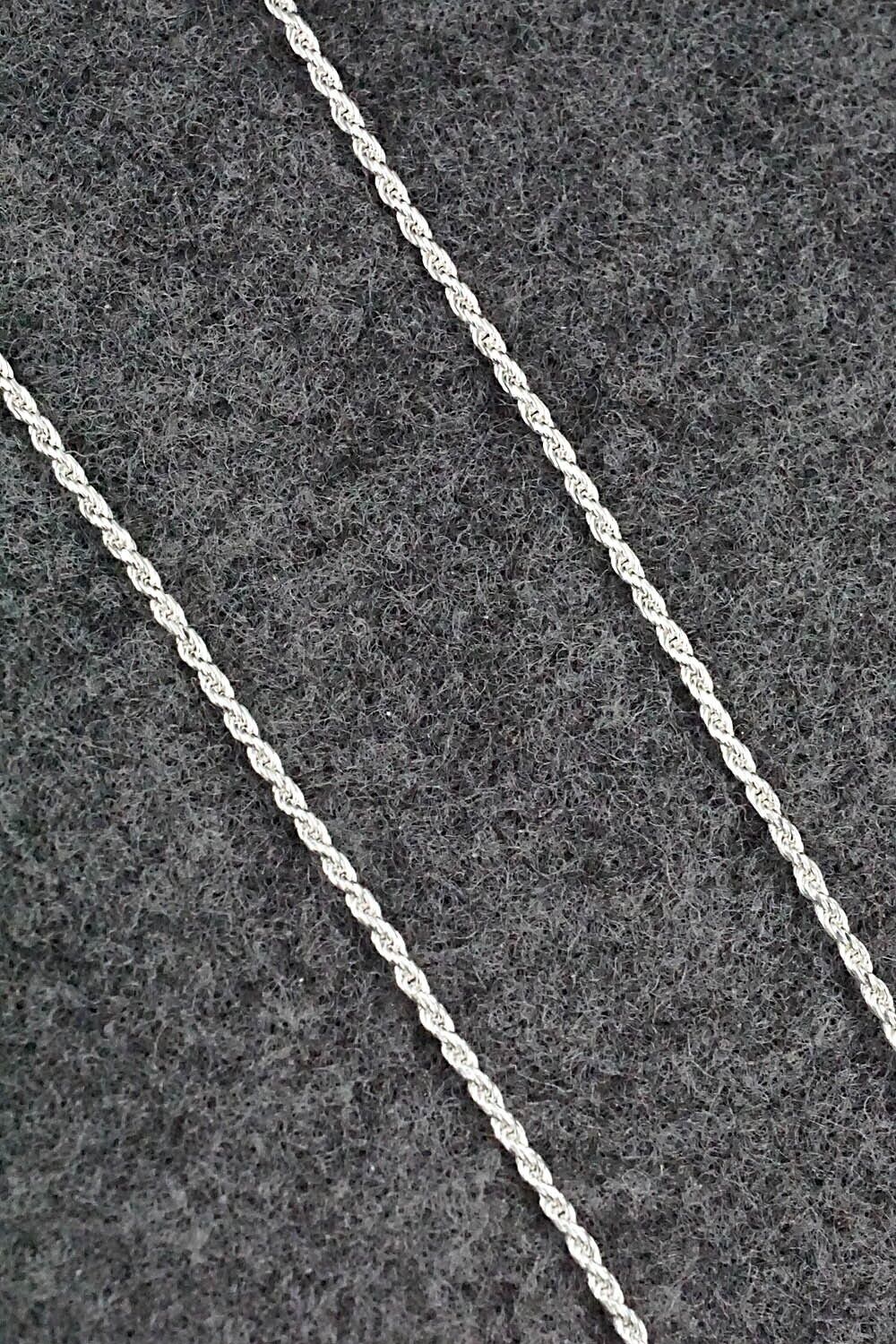 Sterling Silver Chain Necklace - Sterling Silver 30"