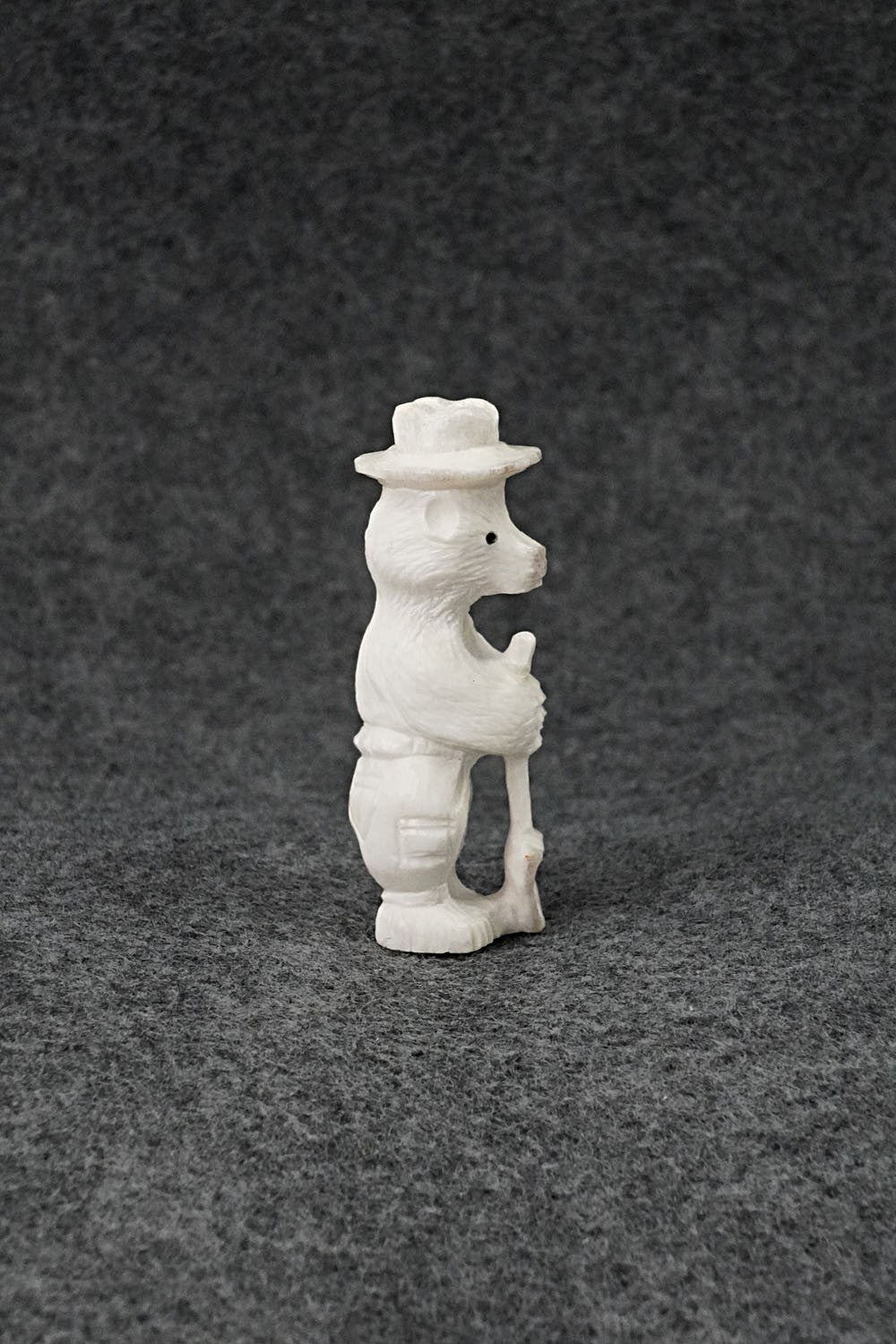 Smokey Bear Zuni Fetish Carving - Chris Peina