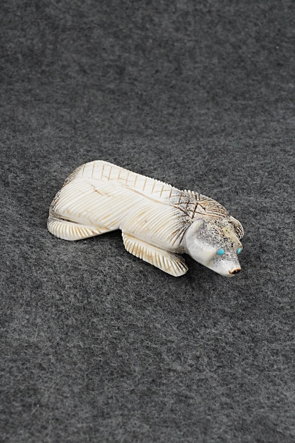 Badger Zuni Fetish Carving - Claudia Peina