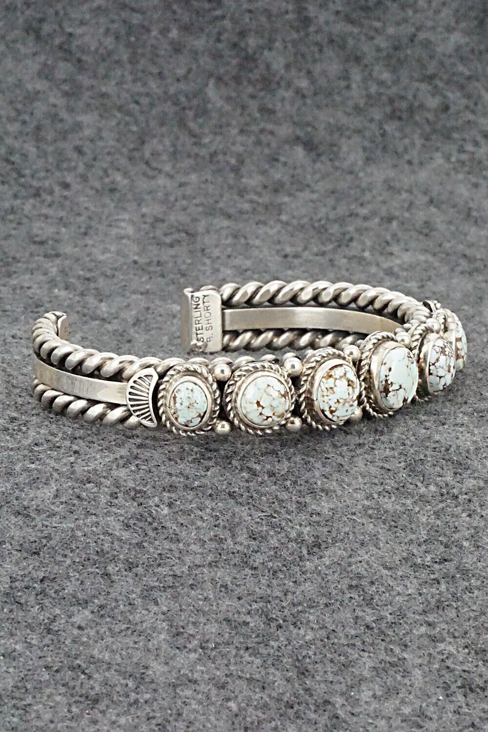 Turquoise & Sterling Silver Bracelet - B. Shorty