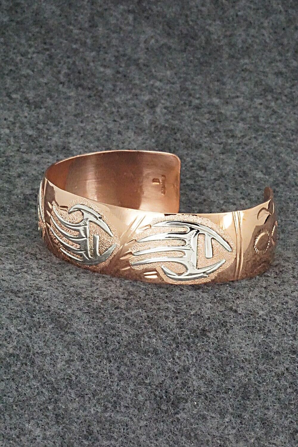 Copper & Sterling Silver Bracelet - Charlene Begay