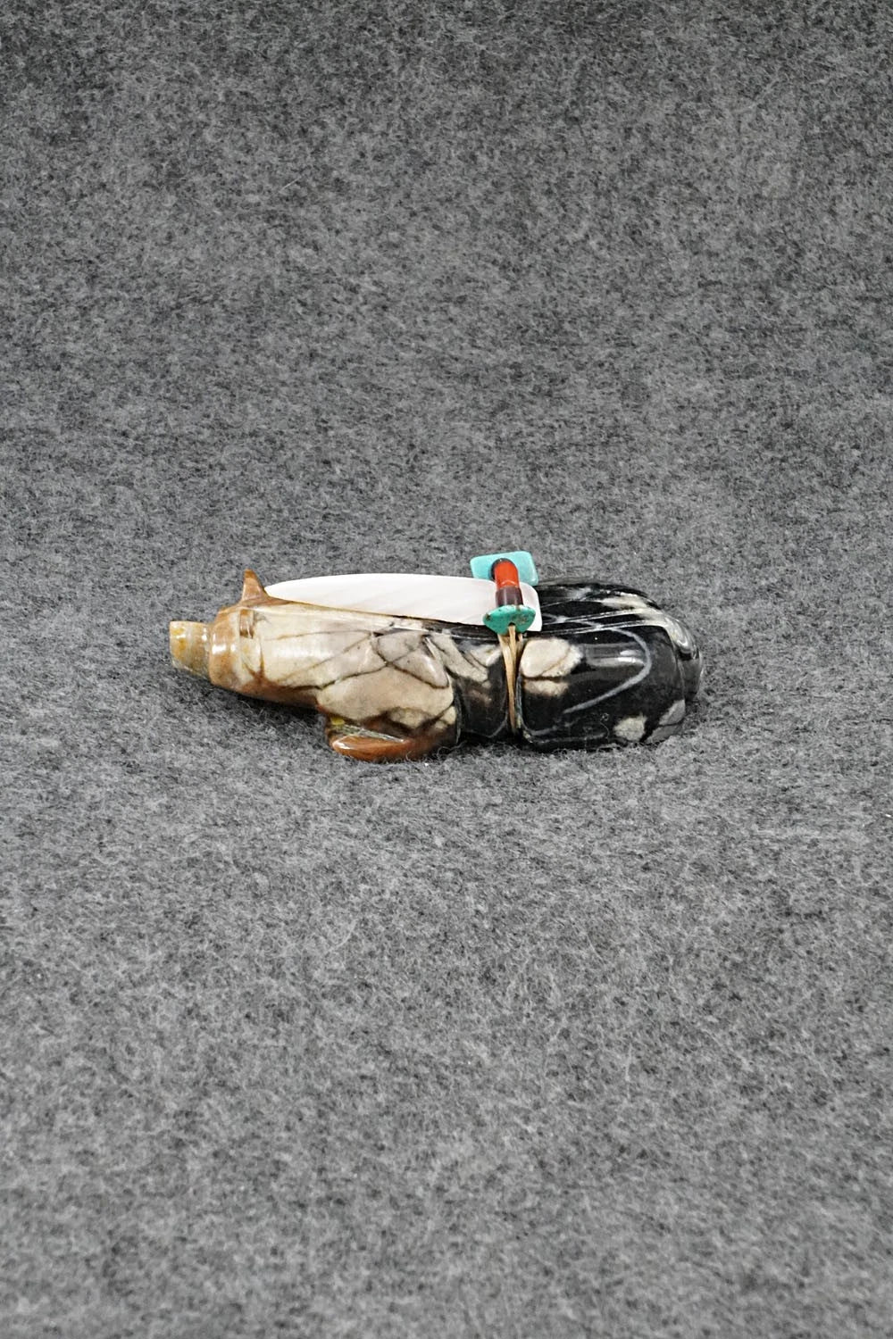 Badger Zuni Fetish Carving - Alex Tsethlikai