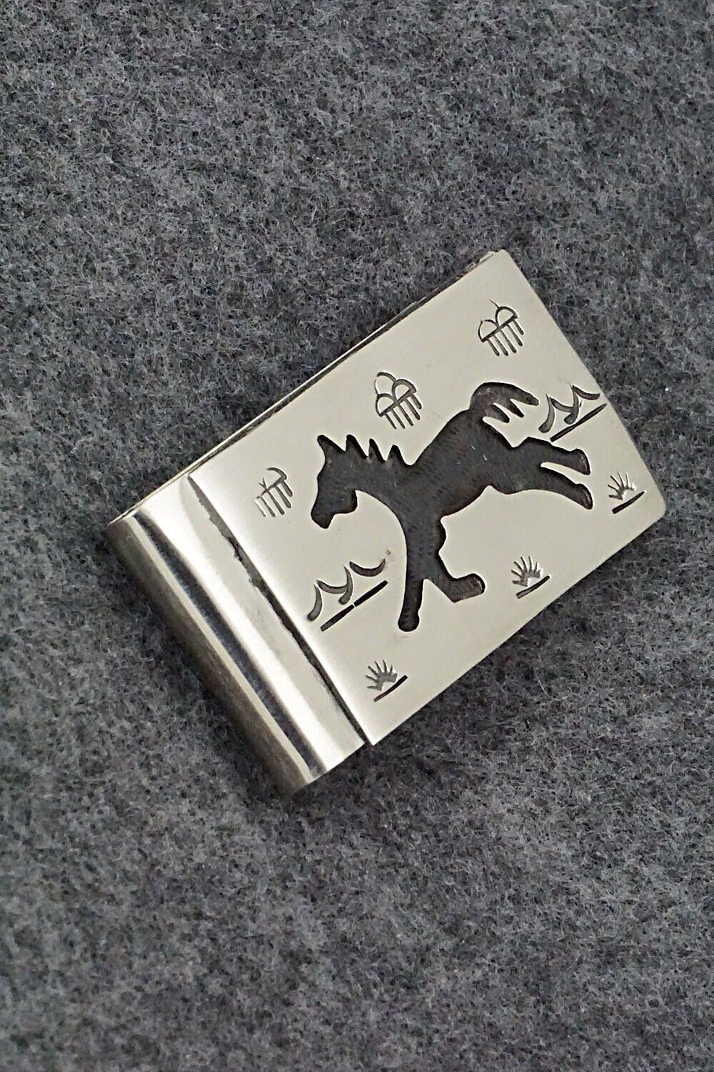 Sterling Silver & Stainless Steel Money Clip - Ralph Bia