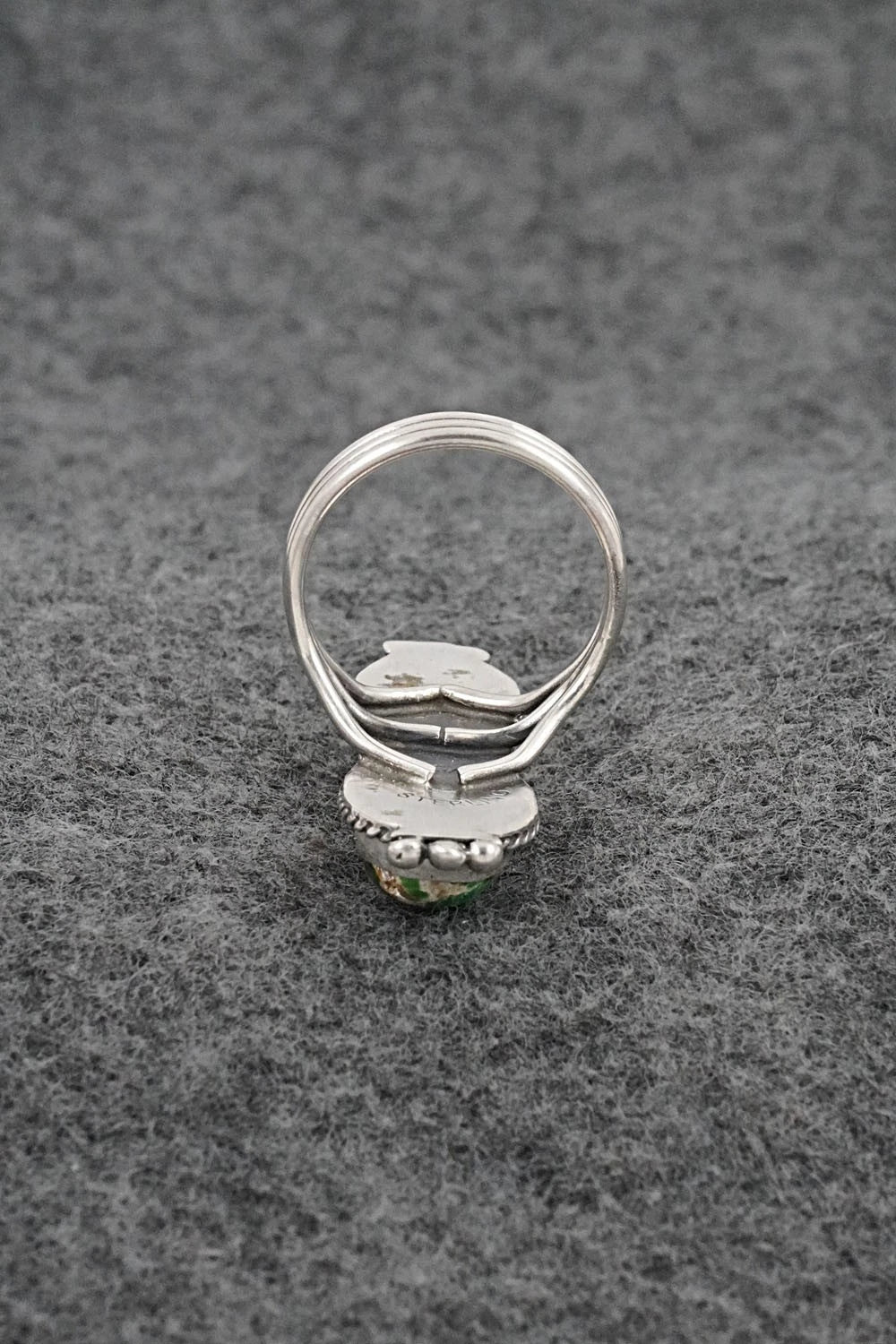Turquoise & Sterling Silver Ring - Rena Begay - Size 7