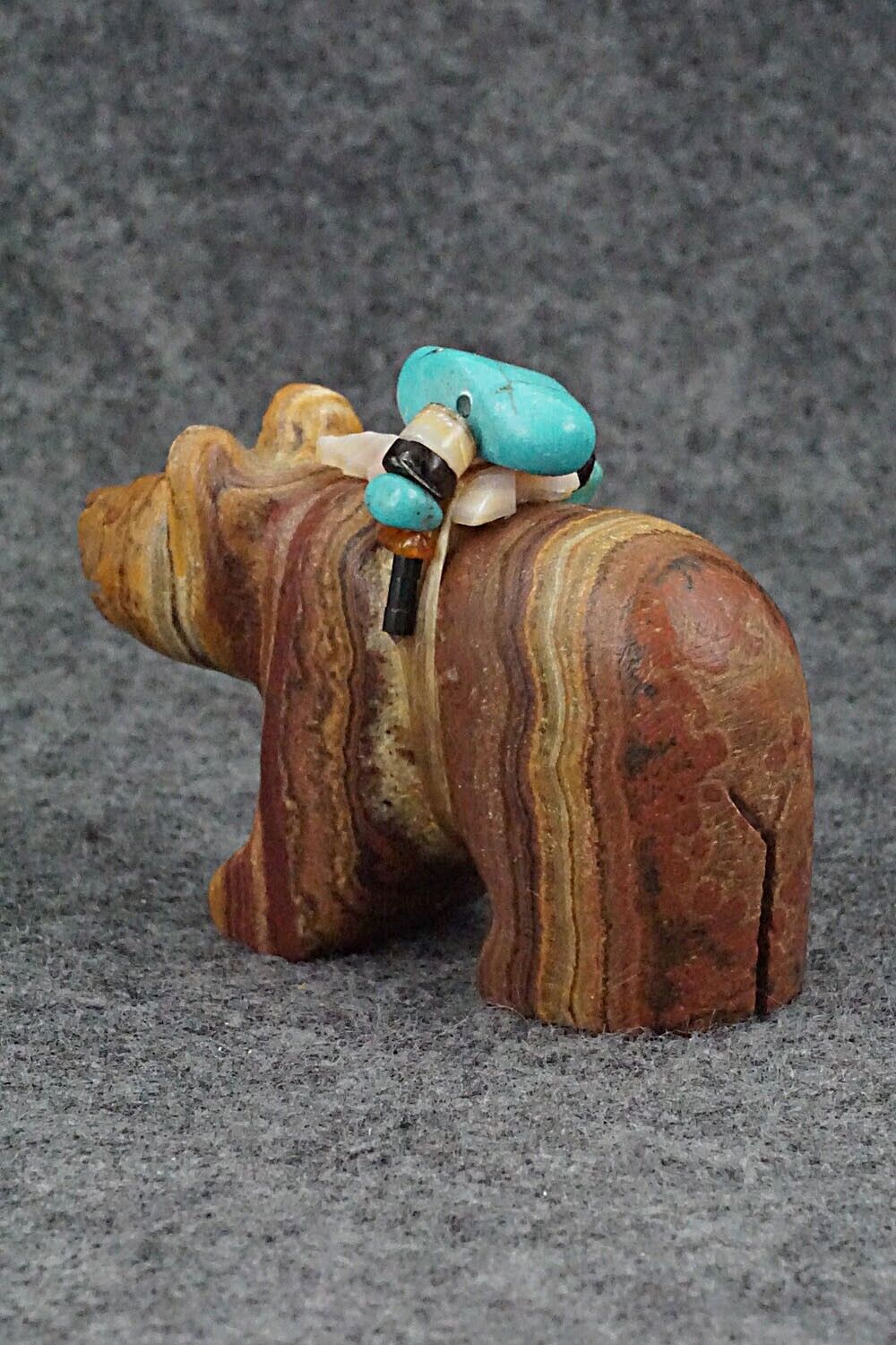 Bear Zuni Fetish Carving - Douglas Martza