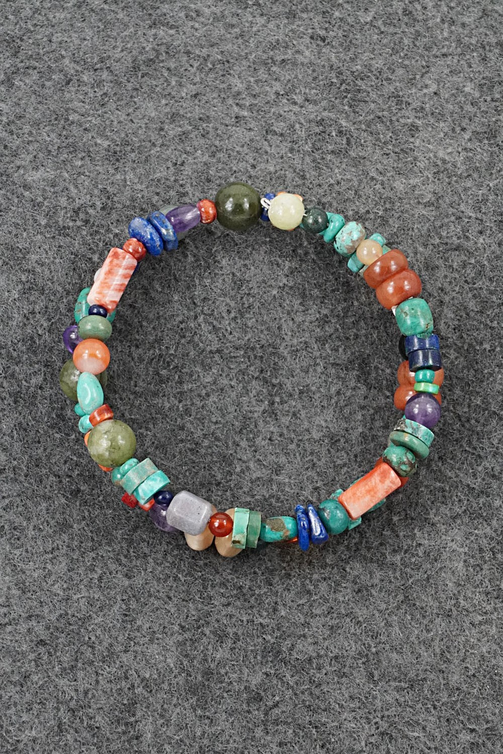 Multi-Stone Beaded Bracelet - Helen Tsosie