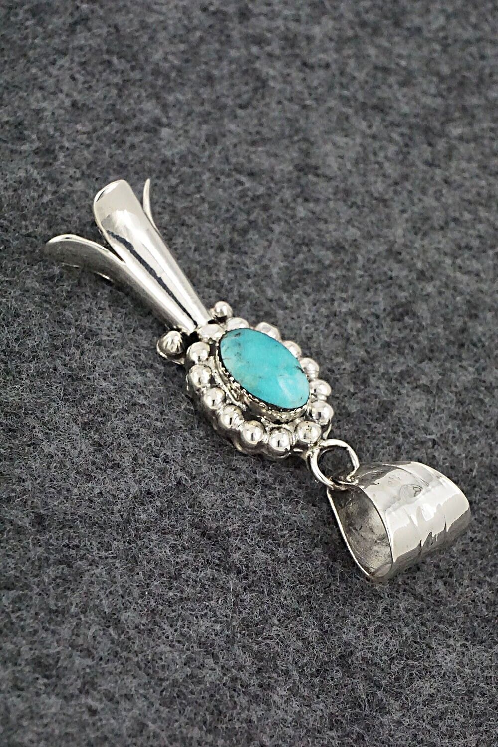 Turquoise & Sterling Silver Pendant - Patsy Lee