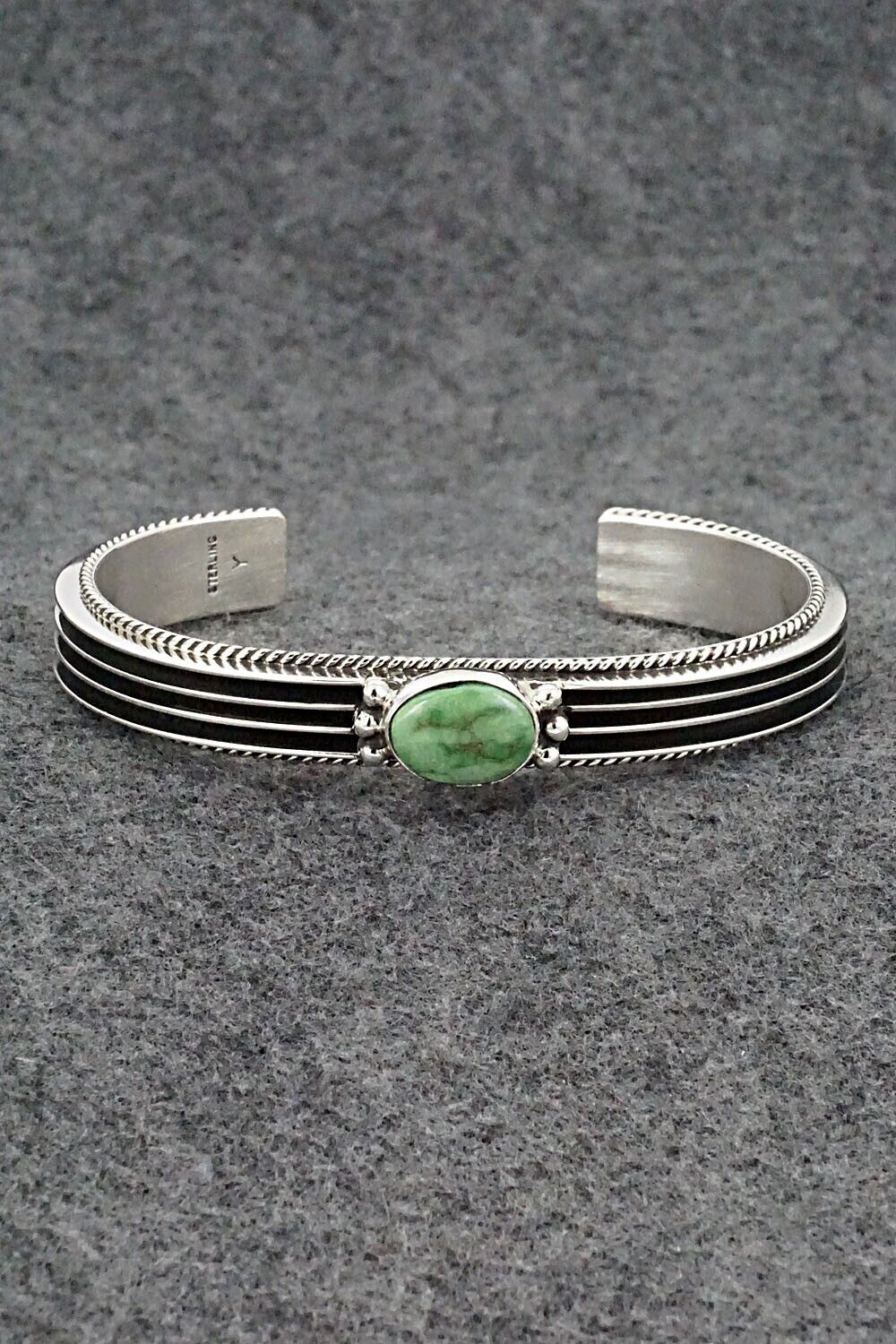 Turquoise & Sterling Silver Bracelet - Darrell Yazzie