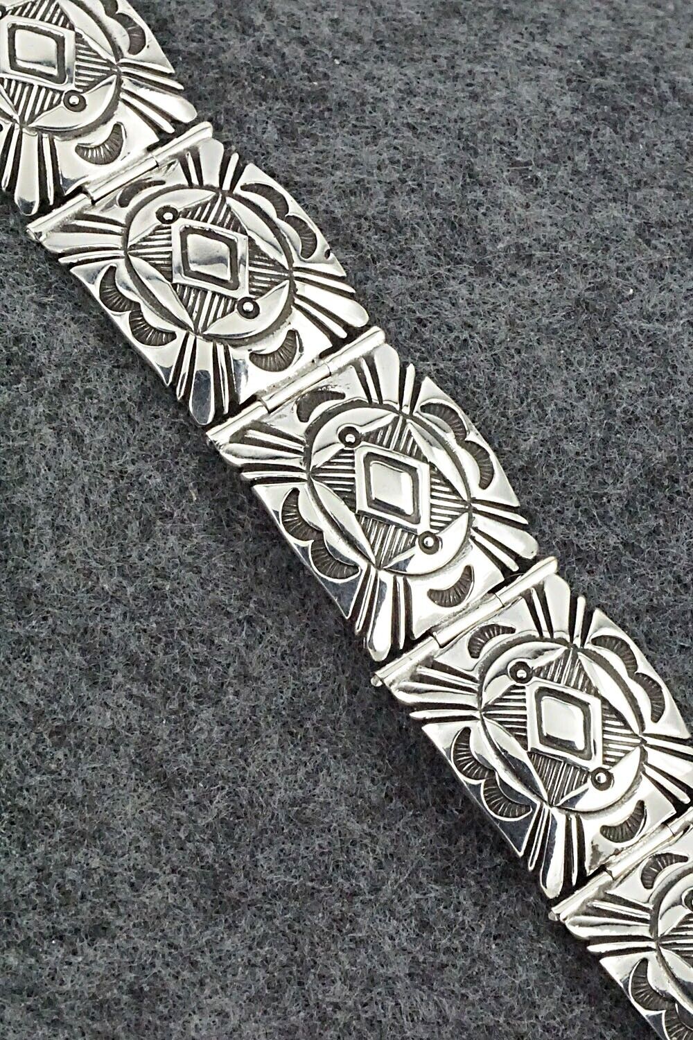 Sterling Silver Link Bracelet - Elgin Tom