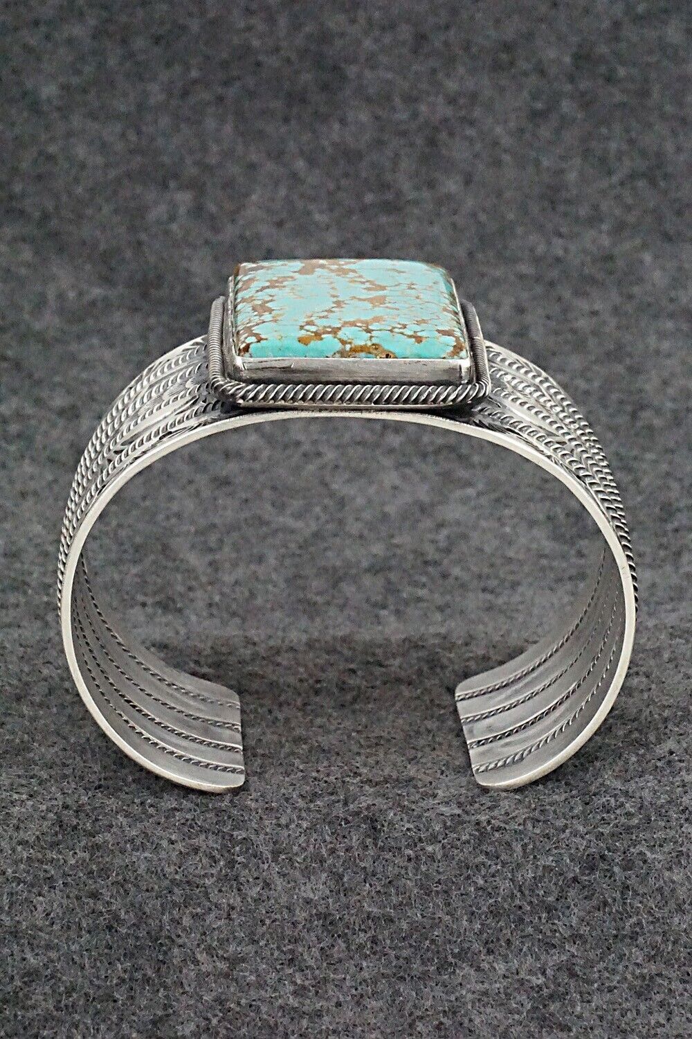 Turquoise & Sterling Silver Bracelet - Mark Yazzie