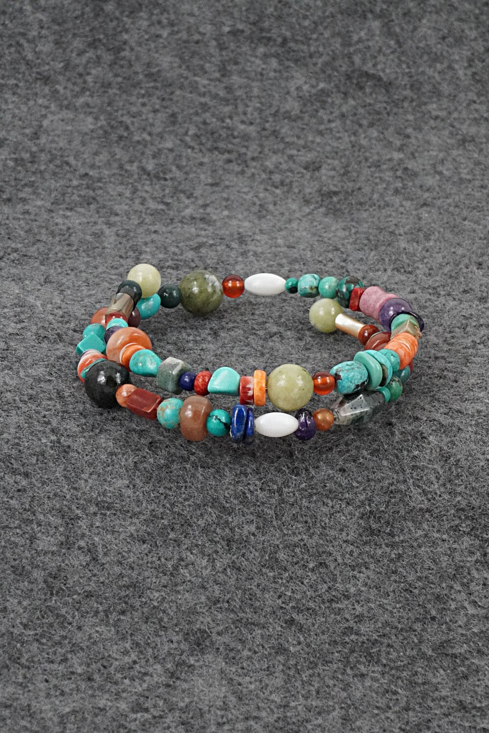 Multi-Stone Beaded Bracelet - Helen Tsosie