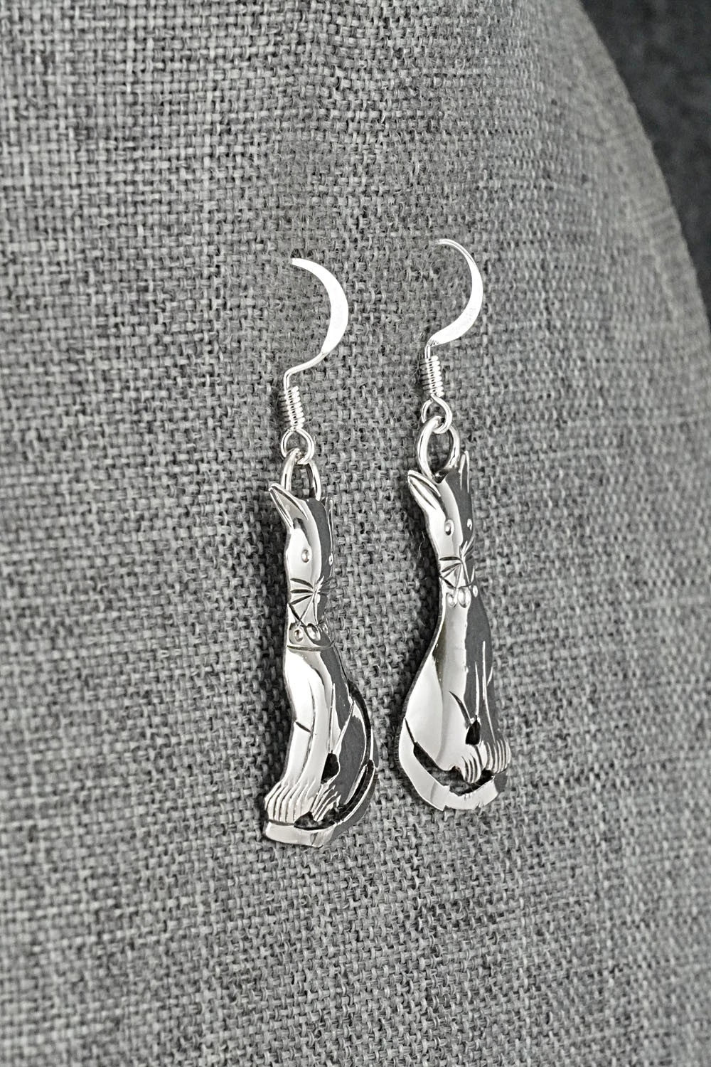 Sterling Silver Earrings - Louise Yazzie