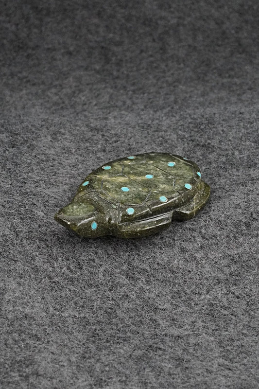 Turtle Zuni Fetish Carving - Amanda Siutza