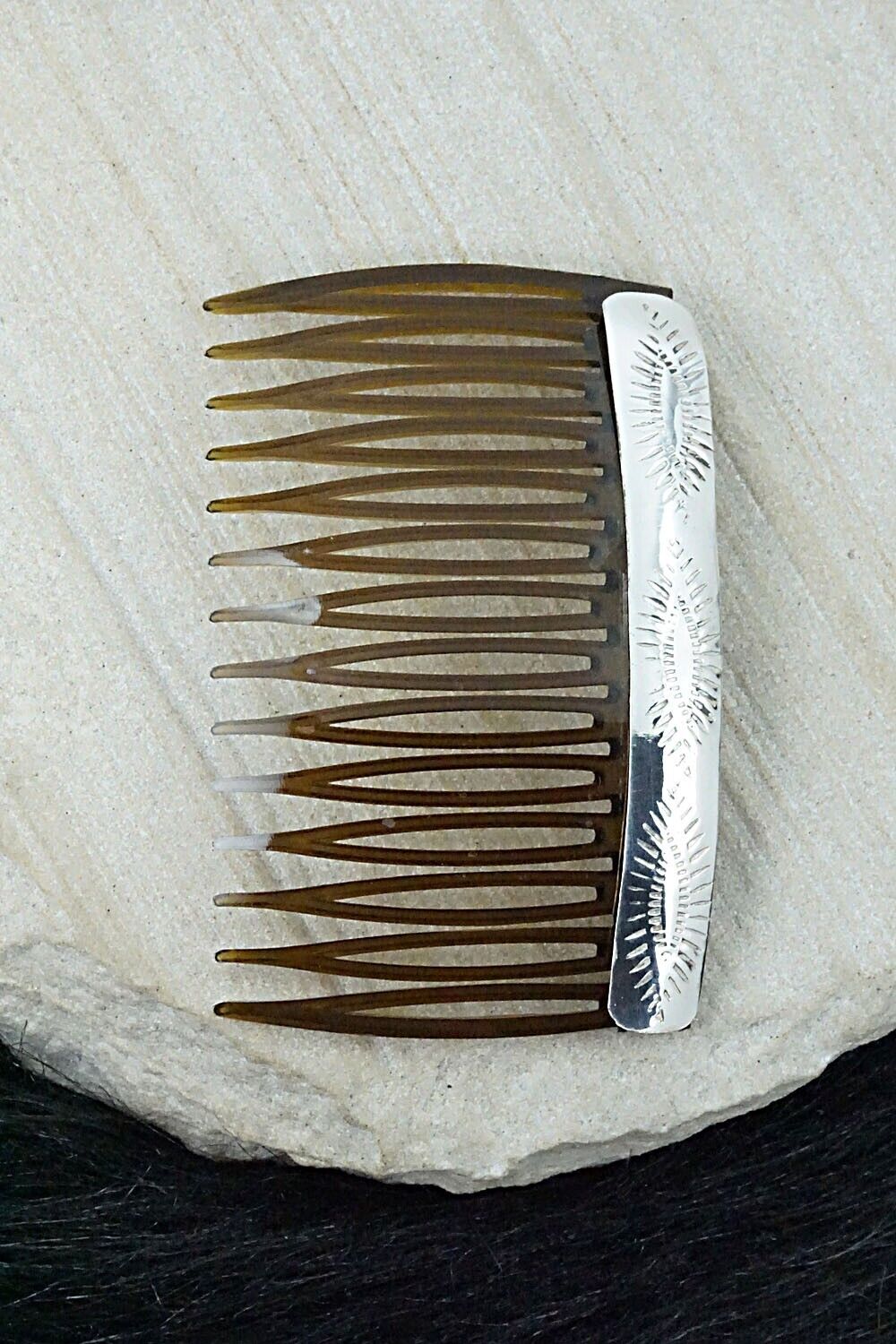 Sterling Silver Hair Combs - Randall Dalgai