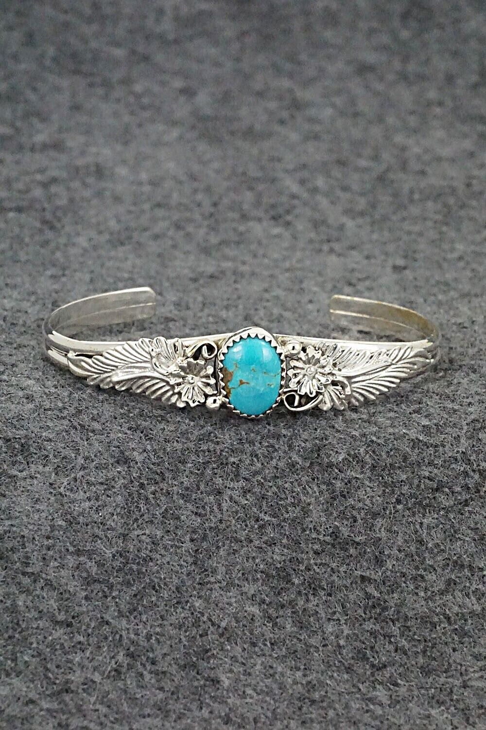 Turquoise & Sterling Silver Bracelet - Harris Largo