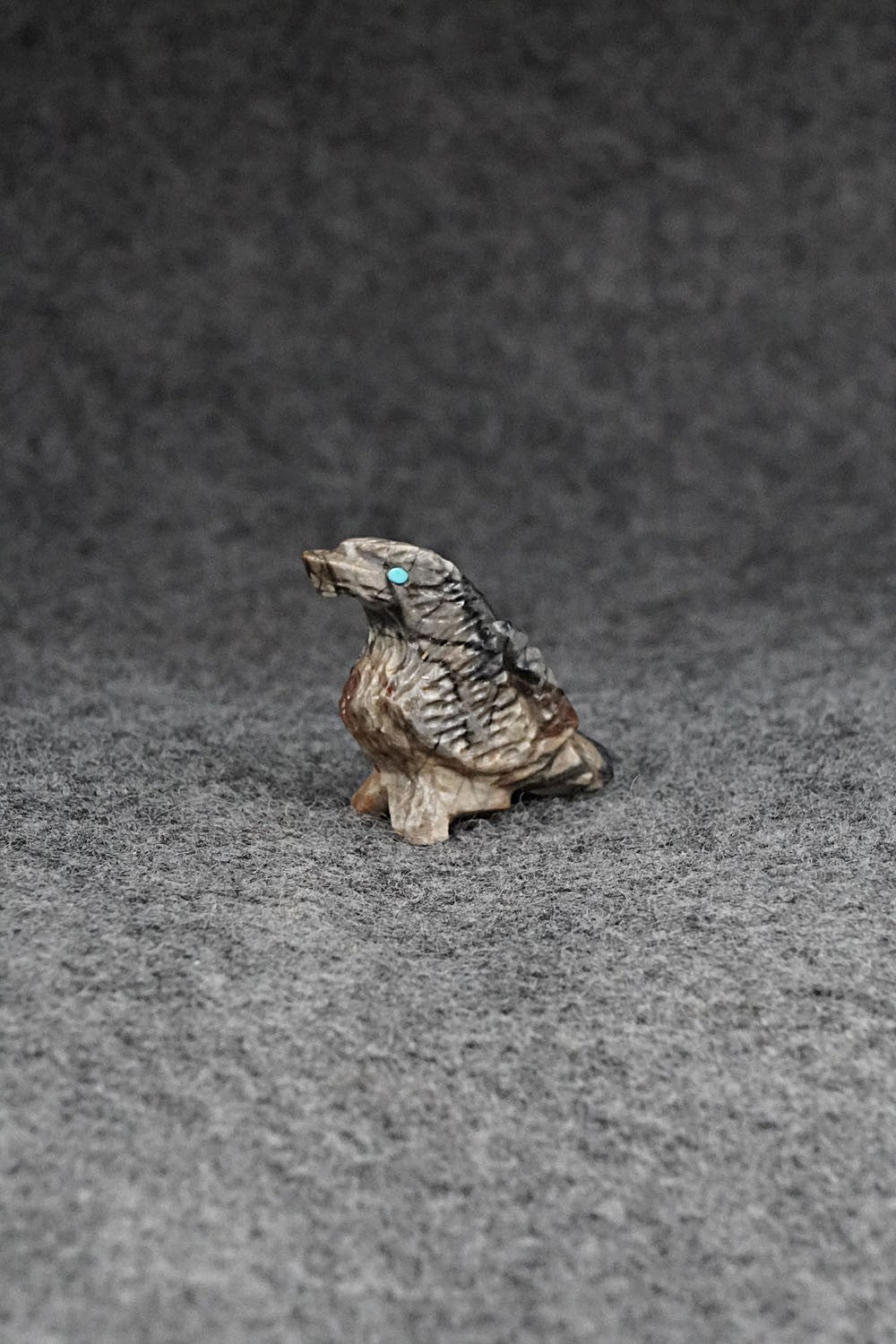 Eagle Zuni Fetish Carving - Tony Mackel