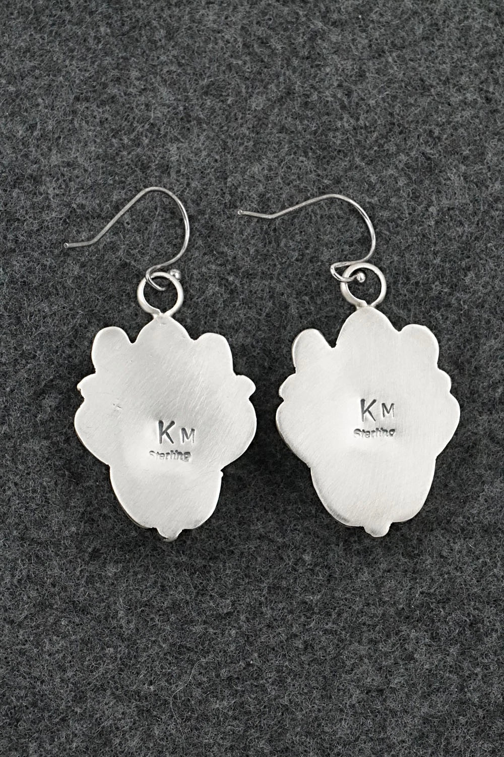 Turquoise & Sterling Silver Earrings - Kobe Martinez