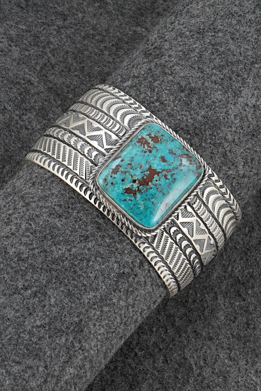 Turquoise & Sterling Silver Bracelet - Randy Boyd