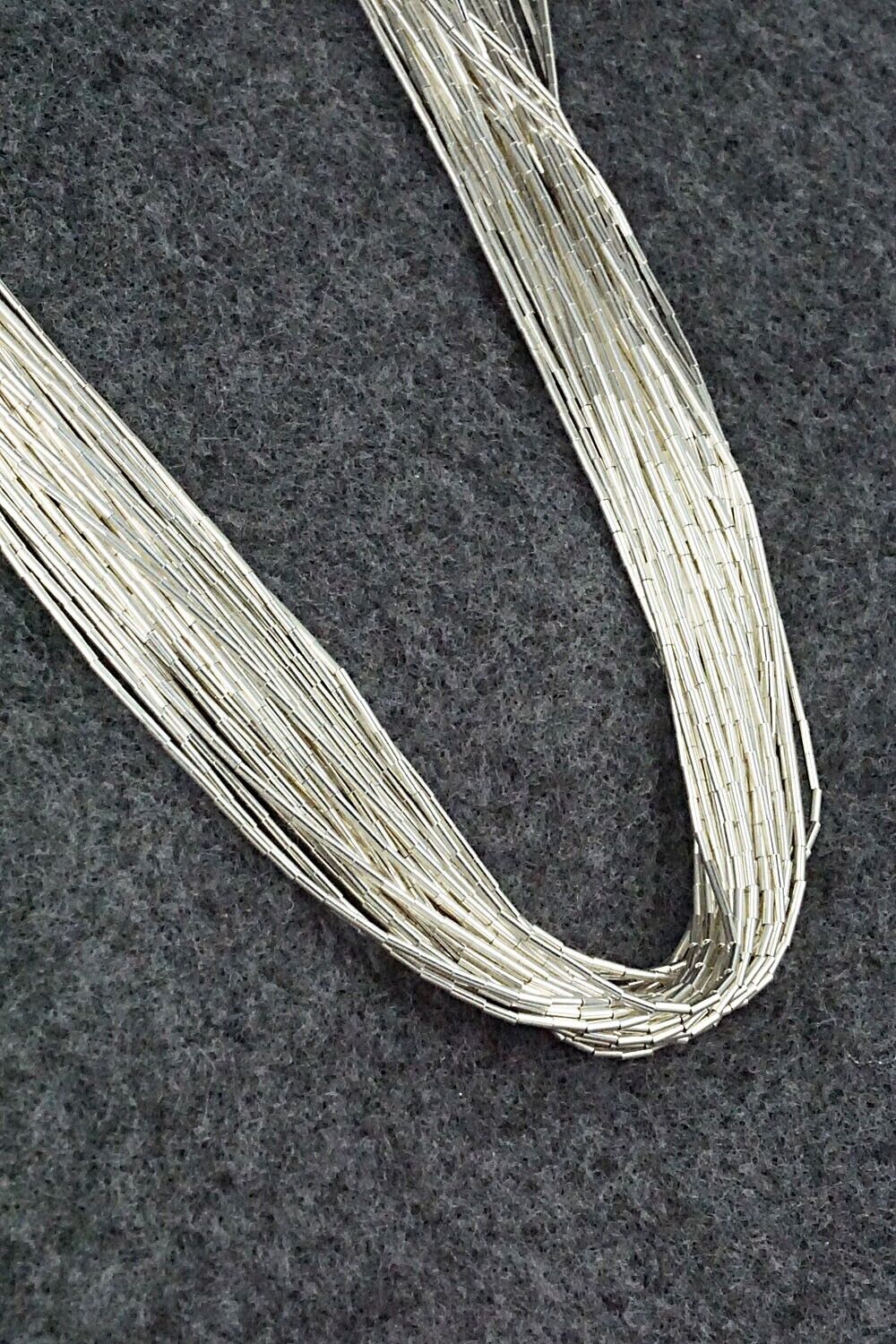 Liquid Silver Chain Necklace - Sterling Silver 16"