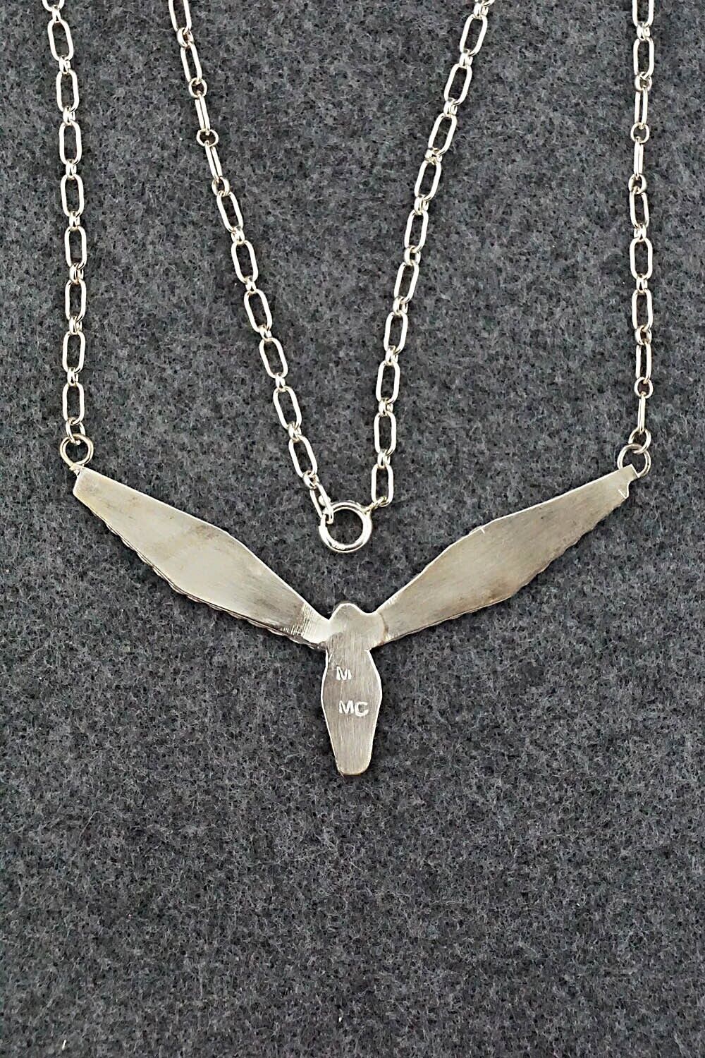 Turquoise & Sterling Silver Necklace - Malcolm Chavez