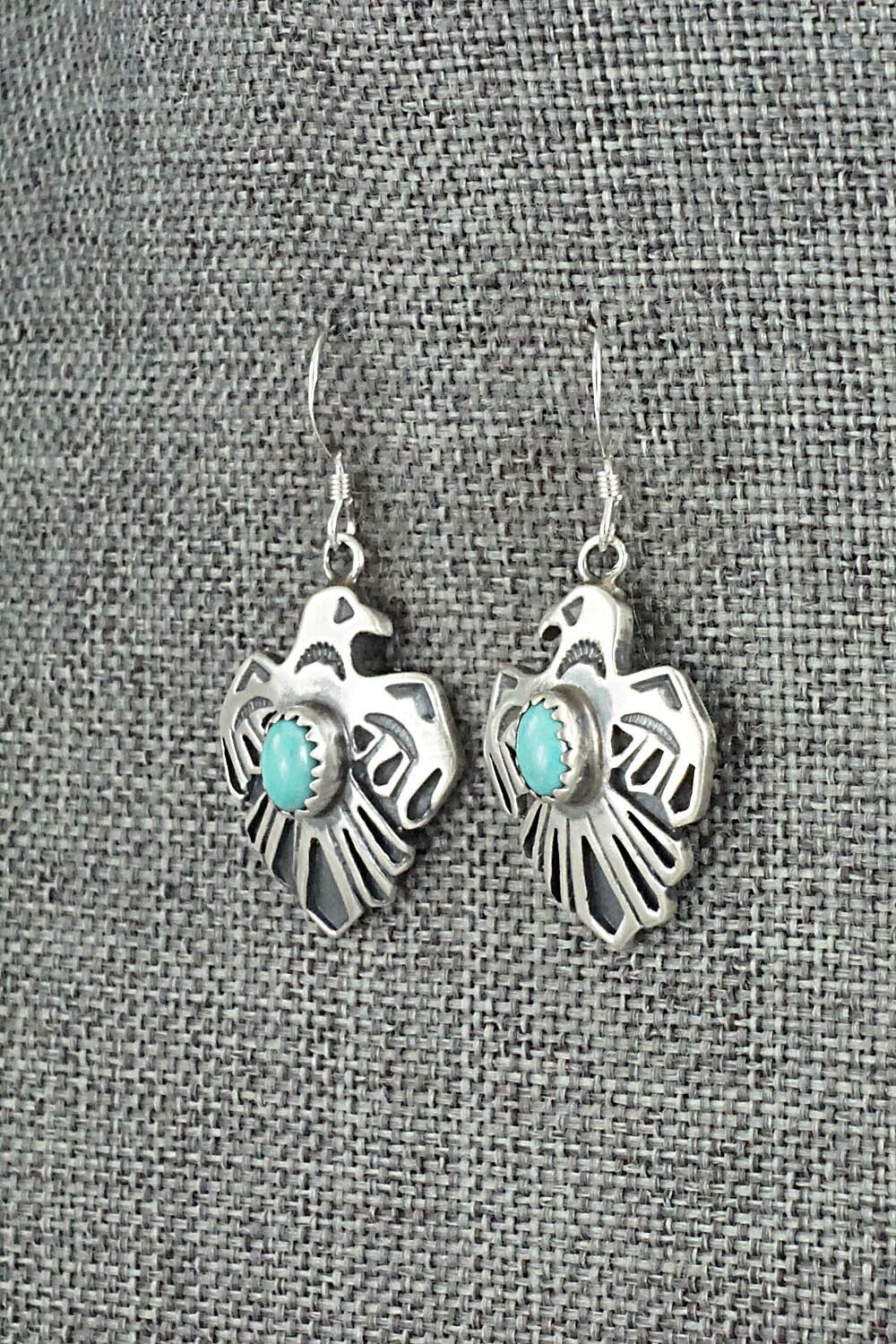 Turquoise & Sterling Silver Earrings - Paige Gordon