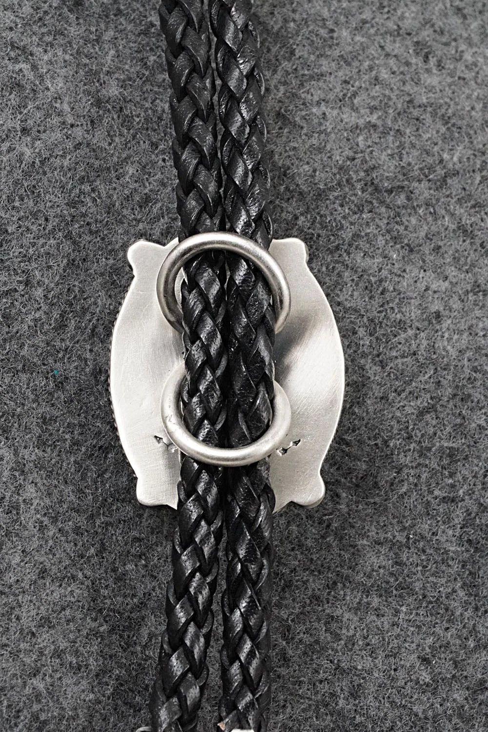 Turquoise & Sterling Silver Bolo Tie - Bob Becenti