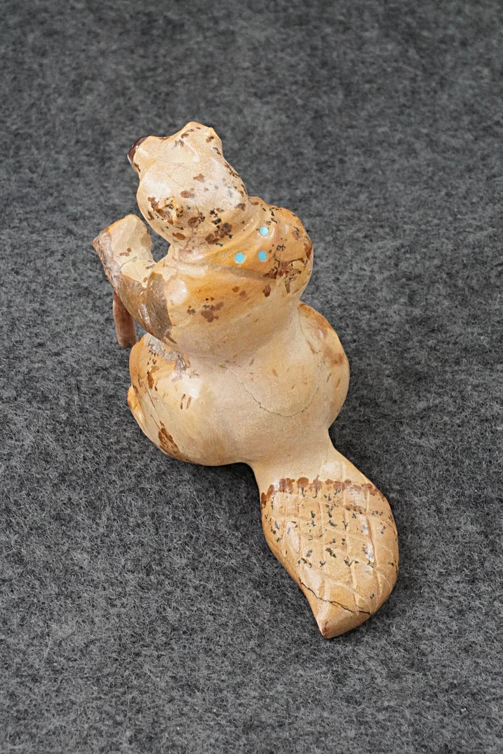 Beaver Zuni Fetish Carving - Freddie Leekya