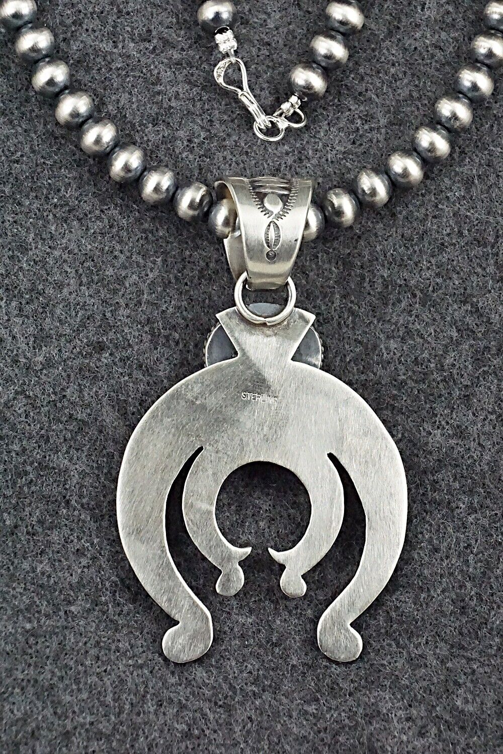 Turquoise & Sterling Silver Necklace - Paige Gordon