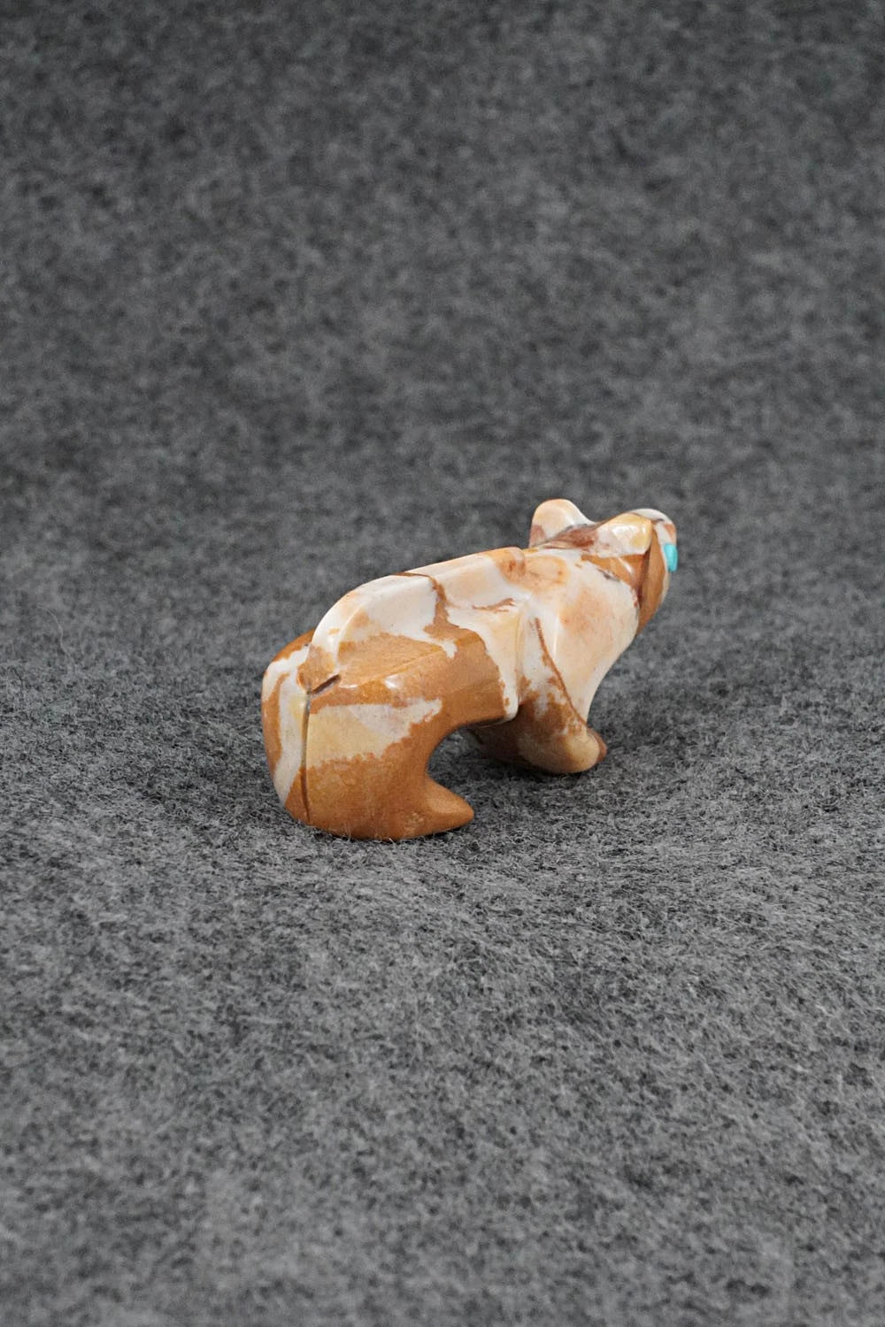 Mountain Lion Zuni Fetish Carving - Ronnie Lunasee