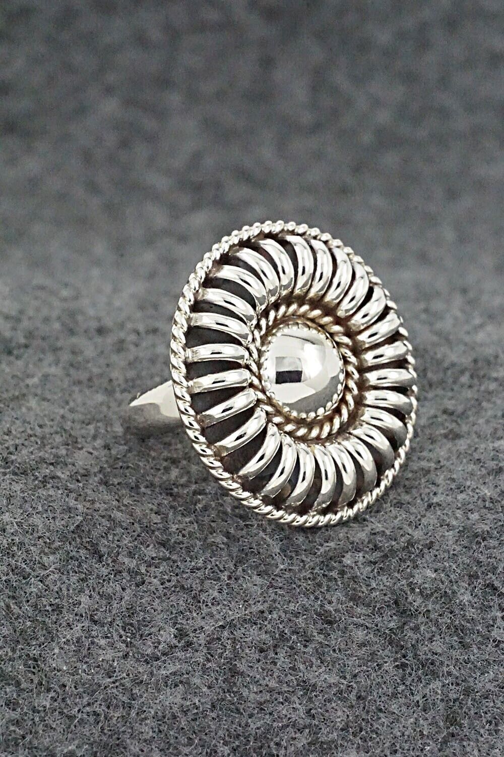 Sterling Silver Ring - Thomas Charley - Size 6.5