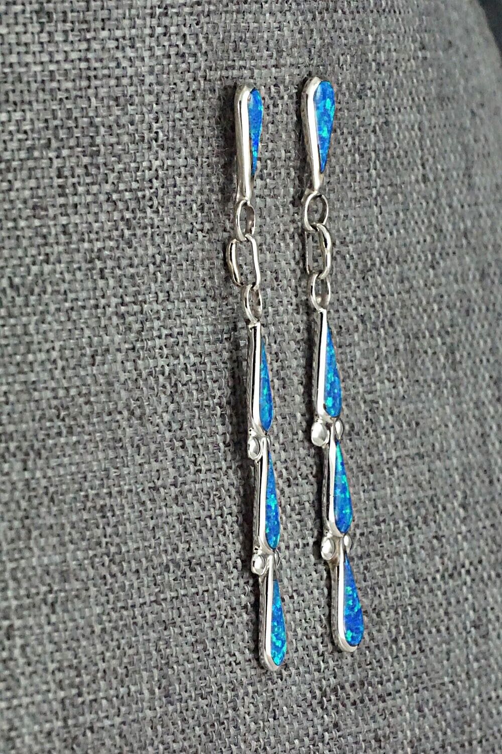 Opalite & Sterling Silver Earrings - Angela Gasper