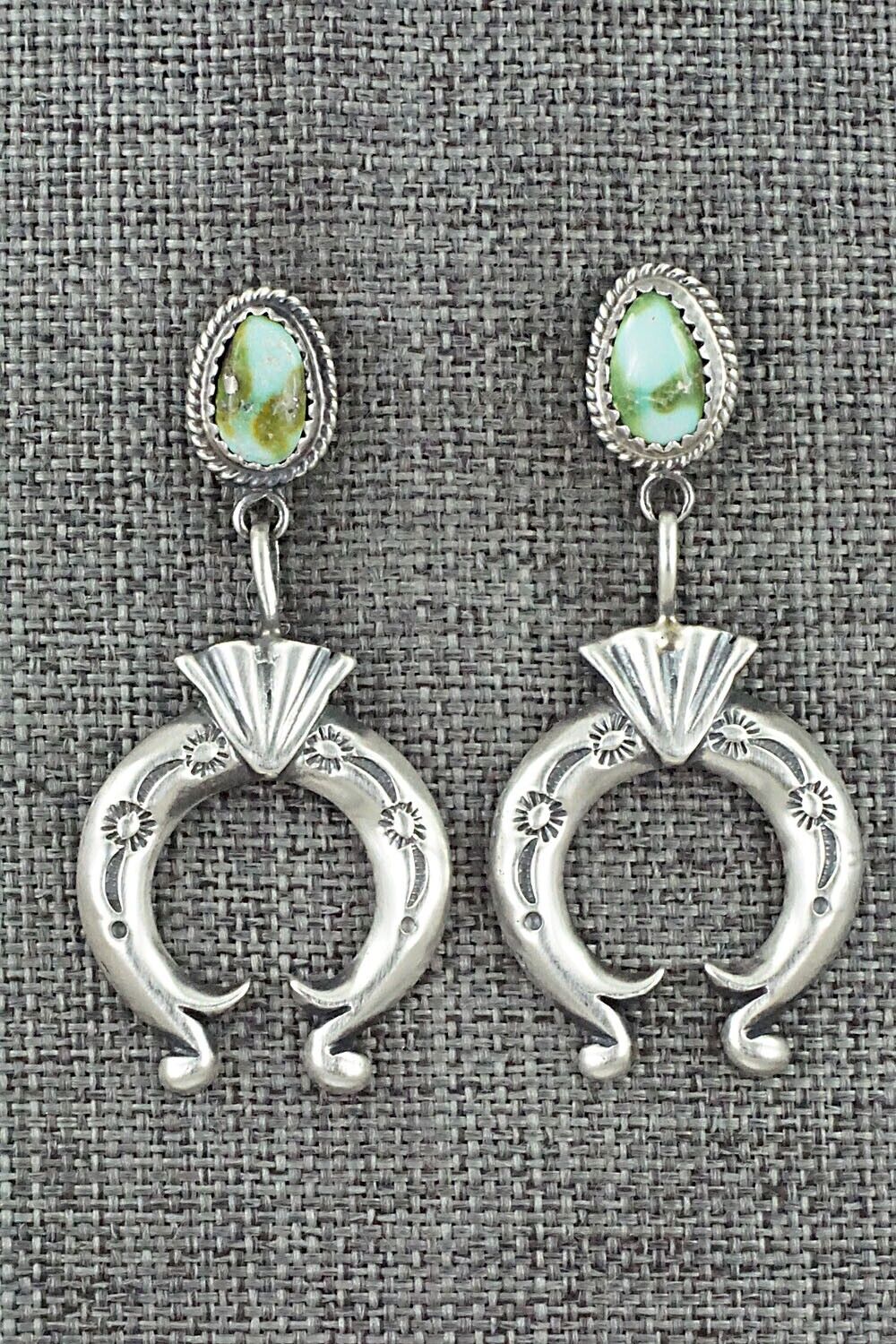 Turquoise & Sterling Silver Earrings - Paige Gordon