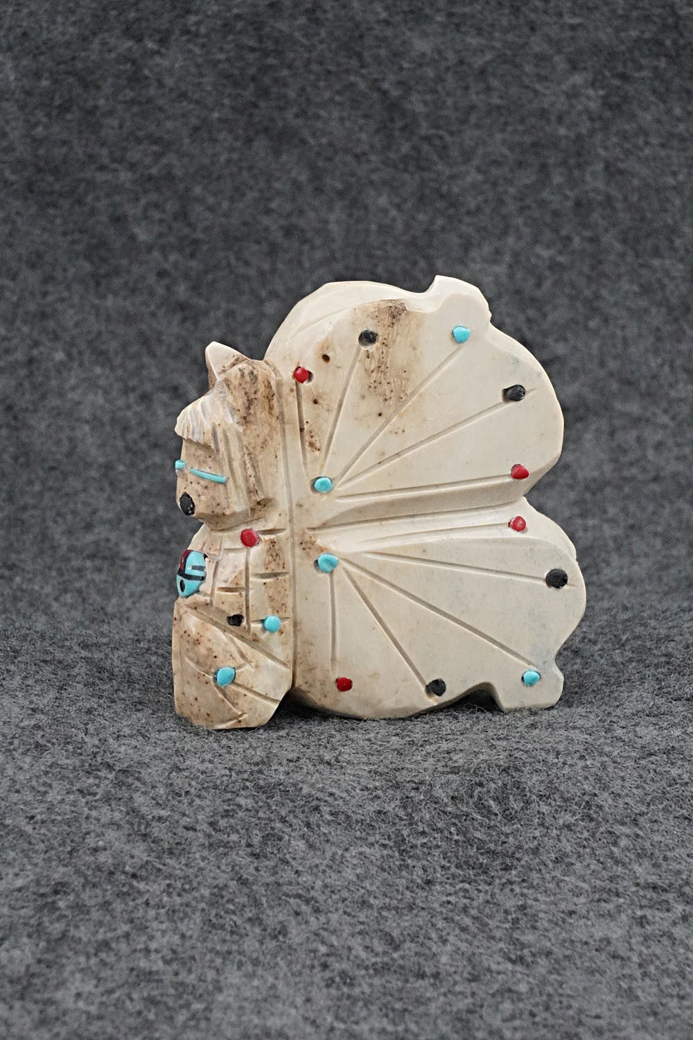 Butterfly Maiden Zuni Fetish Carving - Danette Laate