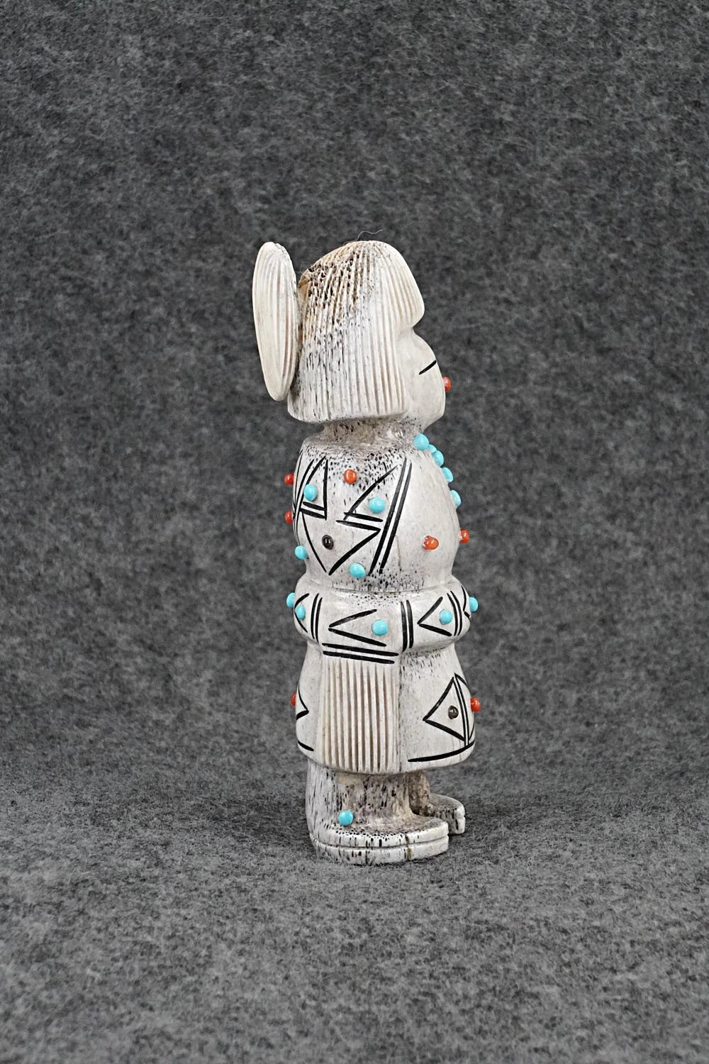 Corn Maiden Zuni Fetish Carving - Claudia Peina