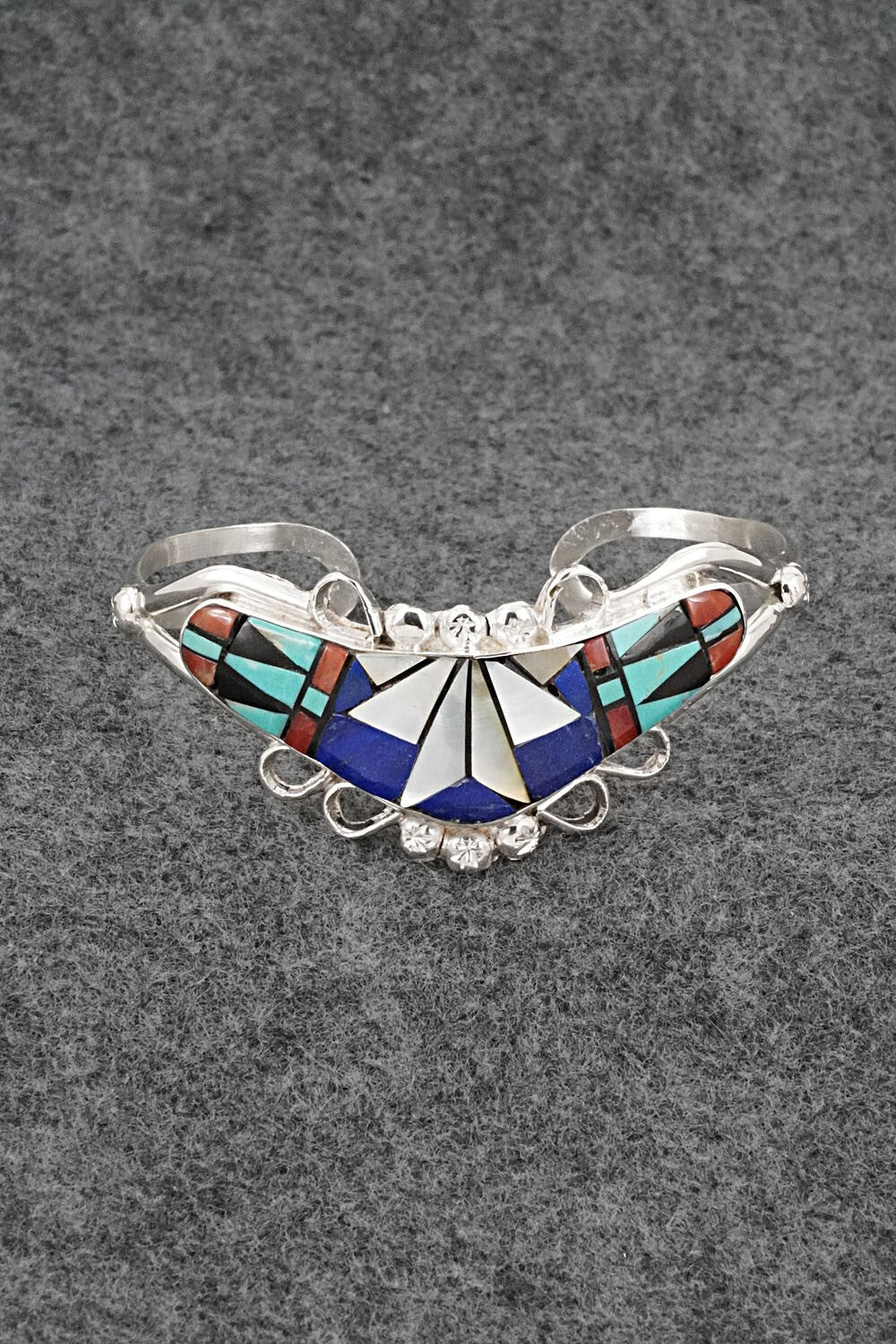 Multi-Stone & Sterling Silver Bracelet - Ola Eriacho