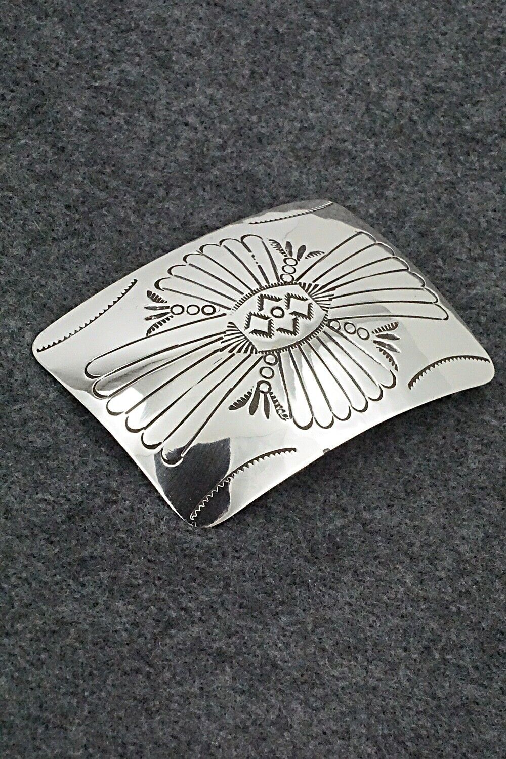 Sterling Silver Belt Buckle - Jolene Begay