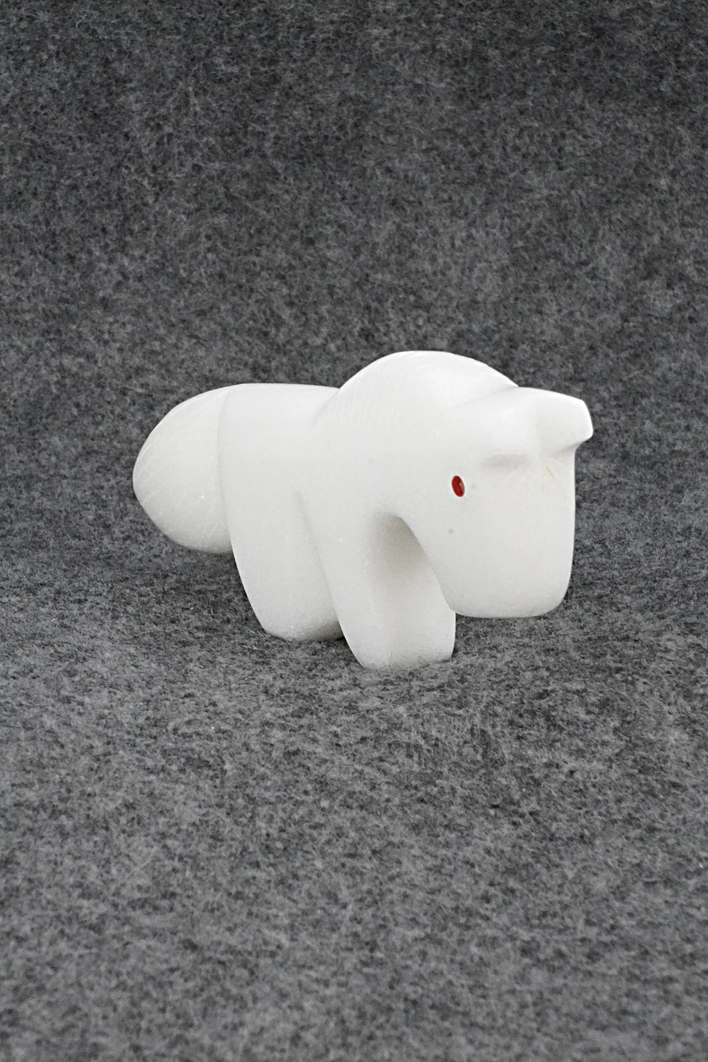 Horse Zuni Fetish Carving - Kenric Laiwakete