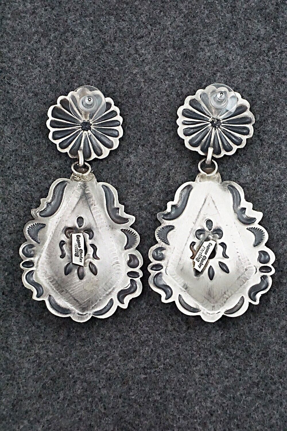 Sterling Silver Earrings - Eugene Charley