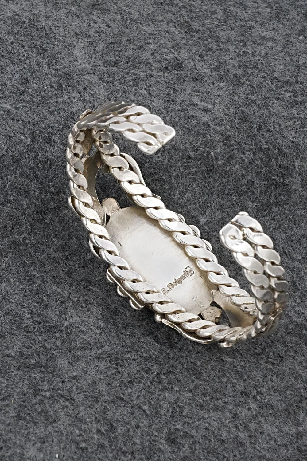 Turquoise & Sterling Silver Bracelet - Emerson Delgarito