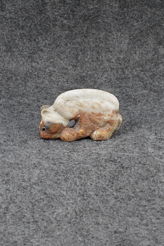Mountain Lion Zuni Fetish Carving - Randy Lucio